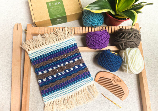 【線上】進階手作圖騰織紋布墊  Weaving Coaster Online Class