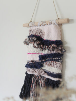 手作梭織掛畫  居家裝飾 Art weaving